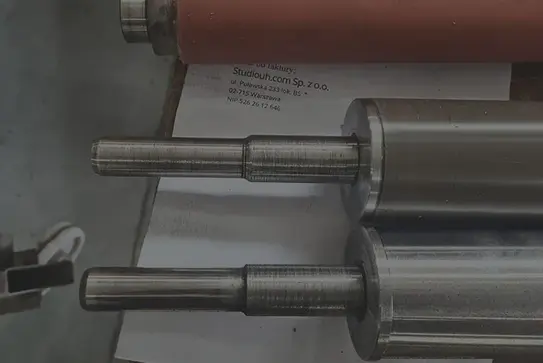 Producción de rodillos